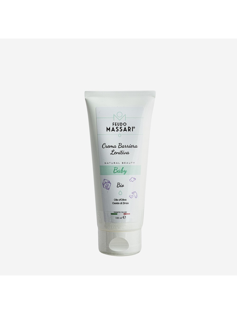 CREMA BABY BARRIERA LENITIVA A BASE DI OLIO DI OLIVA, OSSIDO DI ZINCO