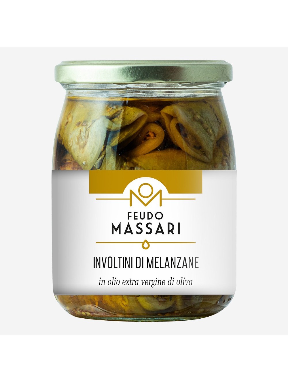 Involtini di Melanzane in Olio Extravergine di Oliva 500g