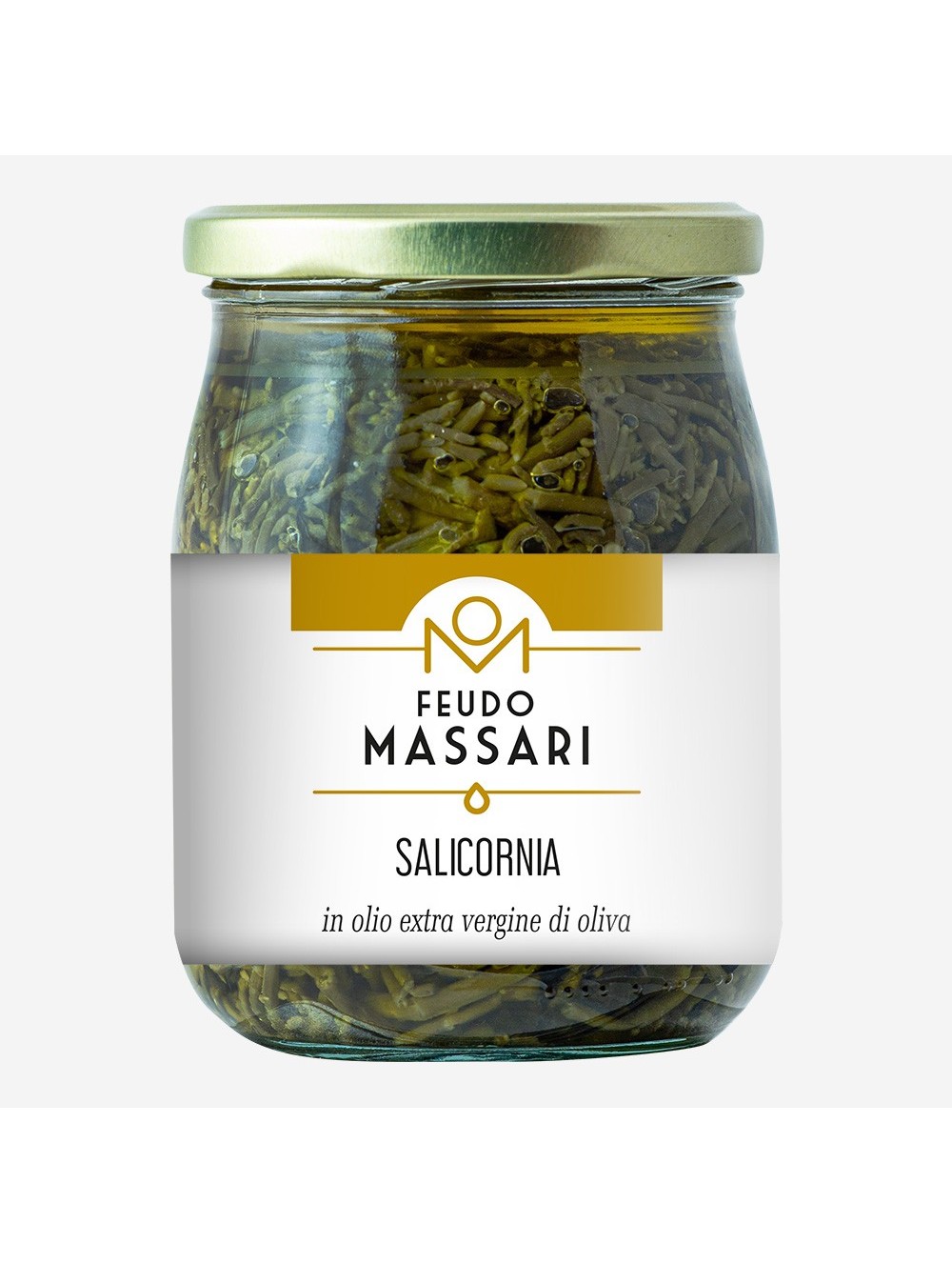 Salicornia in Olio Extravergine di Oliva 500g - Croccante Delizia