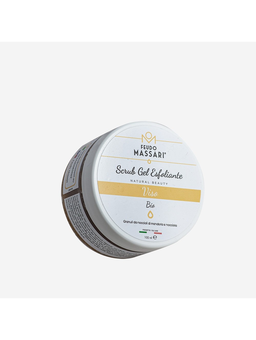SCRUB VISO ESFOLIANTE A BASE DI OLIO DI OLIVA CON MICROGRANULI VEGETALI 100 ML
