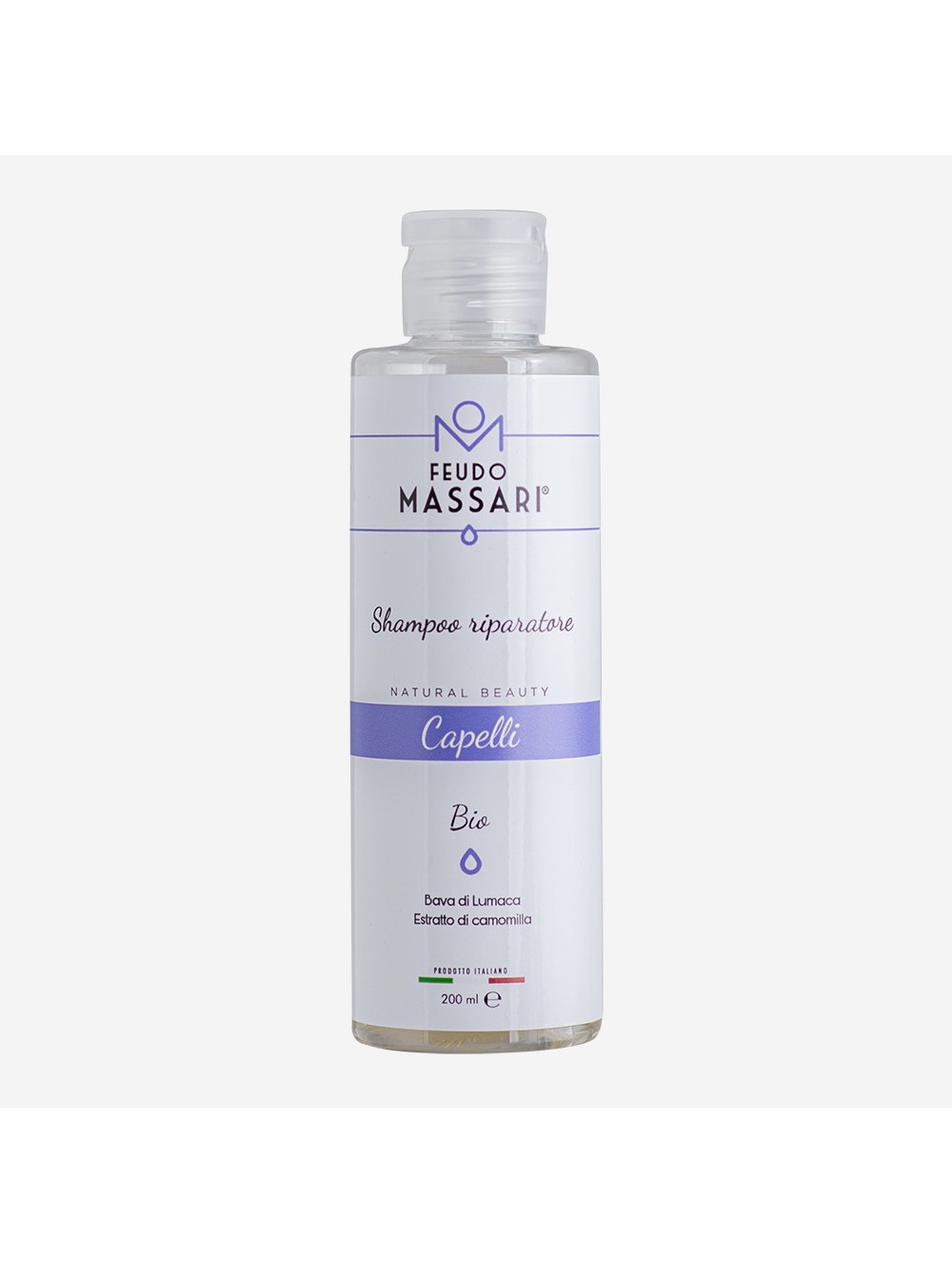SHAMPOO RIPARATORE A BASE DI BAVA DI LUMACA E ESTRATTO DI CAMOMILLA 200 ml